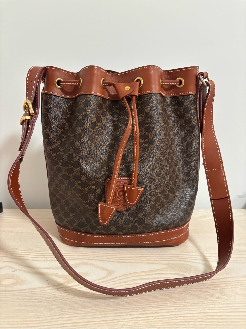 Céline Macadam bucket bag vintage - Picture 2 of 11